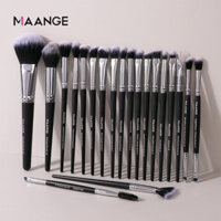 Bộ 20 cọ trang điểm chuyên nghiệp MAANGE Phấn má hồng đường viền Phấn mắt Bộ cọ mỹ phẩm