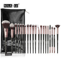 Bộ 20 cọ trang điểm chuyên nghiệp MAANGE lông cọ mềm mịn