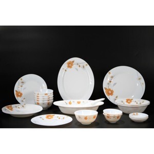 Bộ 20 món đồ dùng bàn ăn thủy tinh ngọc Vitriares 951-20T