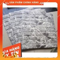Bộ 20 Tấm Xốp Dán Tường Giả Đá Đen, Đá Xám 3D Đẹp Sang Trọng