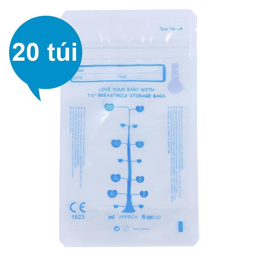 Bộ 20 túi đựng sữa mẹ Unimom UM870404 - 210ml