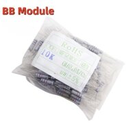 Bộ 200 Điện Trở oxide Kim Loại 2w 5% 1r ~ 10m 100r 220r 330r 1k 22k 333K 4.7K10K 100r 220r 330r 1k 2.2k 3.3k 2.7K 10k / 10k / 13