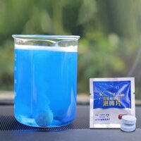 Bộ 200 Viên sủi rửa bề mặt kính - Pha nước 4 lít nước rửa kính xe, chất tẩy rửa kính lái xe ô tô FEMAR