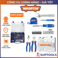 Bộ 23 món dụng cụ cầm tay WADFOW WHS2B23 sửa chữa gia đình (Đồ nghề chính hãng)