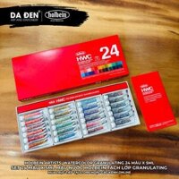 Bộ 24 Màu Nước Holbein Tách Lớp Granulating 5ml