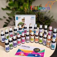 Bộ 24 màu thực phẩm Unicorn làm bánh rau câu, bánh kem 60g - Hàng chính hãng