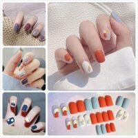 Bộ 24 Móng Tay Giả Chống Thấm Nước