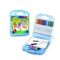 Bộ 25 bút lông tô màu crayola supertip + 40 tờ giấy tô màu