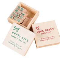 Bộ 25 con dấu - Nhật ký Tình yêu (Love Diary Stamp Set)