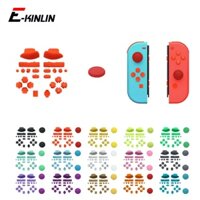 Bộ 26 Nút Điều Khiển L R SR SL ZR ZL ABXY D-Pad Cần Điều Khiển Thay Thế Mũ Cho Nintendo Switch OLED Joy-Con Joycon NS