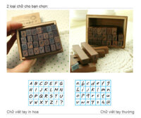 Bộ 28 con dấu Chữ cái & Kí hiệu (Alphabet & Number & Symbol Stamp)