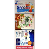 Bộ 3 ăn ngon (1 men vi sinh Sano,1 Enzym tiêu hóa,1 kẽm), táo bón ở trẻ em và phụ nữ mang thai