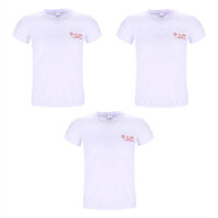 Bộ 3 áo thun nữ trơn Huy Hoàng màu trắng HP2006