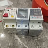 Bộ 3 át gia đình - Chống giật dòng rò, cao áp thấp áp và đồng hồ đo công suất tiêu thụ điện