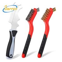 Bộ 3 Bàn Chải Sơn 4 Trong 1 Lược Dây Bàn Chải Bộ, Bàn Chải Con Lăn Cleaner Dụng Cụ Làm Sạch Chà Bụi Bẩn Paintbrush Cleaners
