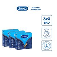 Bộ 3 Bao cao su Durex Jeans hộp 3 bao