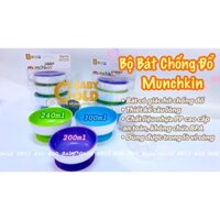 🌈BỘ 3 BÁT CHỐNG ĐỔ MUNCHKIN ✨