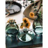 Bộ 3 bình hoa thuỷ tinh