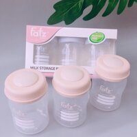 Bộ 3 Bình Trữ Sữa 150ml Cổ Rộng Fatz Baby FB0120