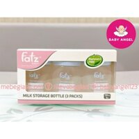 Bộ 3 bình trữ sữa 150ml Fatz Baby FB0120N