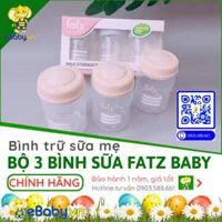 Bộ 3 bình trữ sữa Fatz Baby 150ml