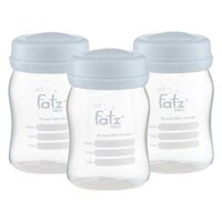 Bộ 3 bình trữ sữa Fatzbaby FB0120NX 150ml (xanh)