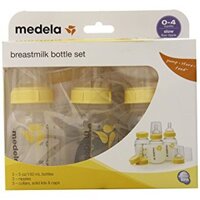 Bộ 3 bình trữ sữa Medela (150ml) BPA free