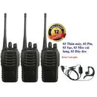 Bộ 3 Bộ Đàm cầm tay Ken TK608