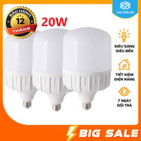 Bộ 3 bóng đèn led 20W siêu sáng - tiết kiệm điện
