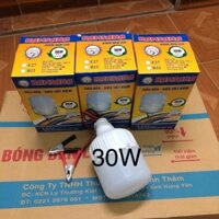 BỘ 3 BÓNG ĐÈN LED 30W/12V- KẸP BÌNH ẮC QUY.