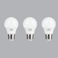 Bộ 3 Bóng Đèn LED Bulb MPE 3W 6000-6500K E27 45 - Ánh sáng trắng