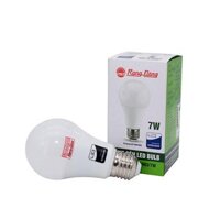 Bộ 3 Bóng đèn Led Bulb Rạng Đông A60N3/7W Vàng/Trắng Đui E27 tiết kiệm điện Bảo vệ mắt Siêu Sáng Tuổi thọ 15000 giờ