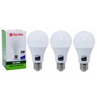 Bộ 3 Bóng đèn LED Bulb Rạng Đông 9W