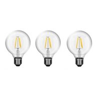 Bộ 3 bóng đèn Led Edison G80 6W đui E27.