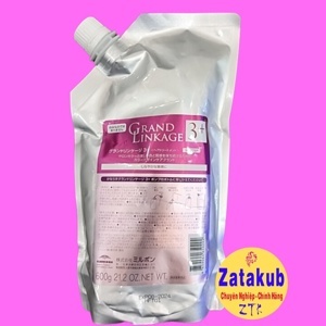 Bộ 3 bước phục hồi tóc hư tổn chuyên nghiệp Milbon Deesse's 600ml