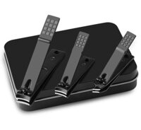 Bộ 3 Cái Bấm Móng Tay, Kìm Cắt Móng Tay Và Móng Chân Siêu Sắc Bằng Thép Không Gỉ Kèm Hộp Kim Loại