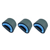 Bộ 3 Cái Bánh xe kéo giấy máy in HP 1010,1020, Canon LBP-2900,3000 - Hàng nhập khẩu