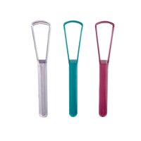 Bộ 3 cái Dụng cụ cạo lưỡi Okina Tròn - Vuông - Tam Giác - Vuông