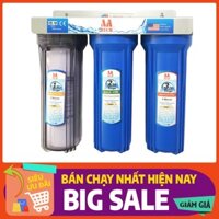 Bộ 3 cấp lọc nước sinh hoạt 10 in - Hàng đạt chuẩn