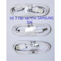 Bộ 3 cáp sạc cho SAMSUNG C9 pro chính hãng