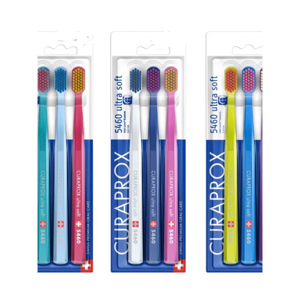 Bộ 3 cây bàn chải đánh răng Curaprox CS 5460