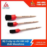 Bộ 3 Cây Cọ Chi Tiết Nội Thất Maxshine