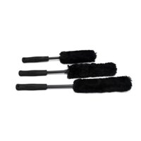 Bộ 3 cây cọ vệ sinh lazang - mâm bánh xe MaxShine Handle Wheel Wool Brush Kit 704601