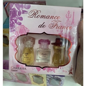 Bộ 3 Chai Nước Hoa Charrier Parfums Romance de France