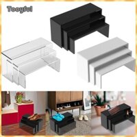 Bộ 3 Chân Đế Acrylic Tầng, Kệ Trưng Bày Giá Đỡ Màn Hình, Dành Cho Nhân Vật Hành Động Làm Tay Đồ Chơi Sưu Tập Mỹ Phẩm