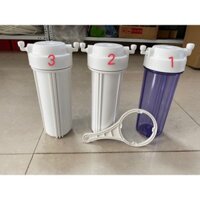 Bộ 3 cốc lọc thô 10in (1 trong -2 đục)