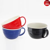 Bộ 3 cốc nhựa giả sứ YAMADA 400ml dáng lùn - nội địa Nhật Bản  giao màu ngẫu nhiên  - 2 Bộ