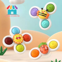 Bộ 3 Con Quay Đồ Chơi Spinner Dán Tường Kiểu Dáng Đáng Yêu Hình Côn Trùng Cho Bé Vui Chơi Giải Trí 89084 HOME STORE 68