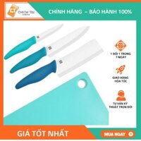 Bộ 3 dao gốm kèm thớt HuoHou Xiaomi