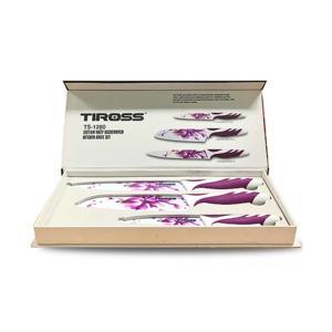 Bộ 3 dao hoa tráng men sứ Tiross TS 1280